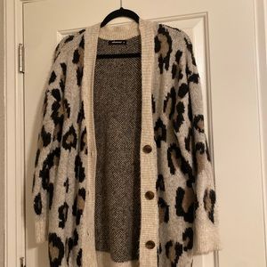Olivaceous Cheetah Cardigan